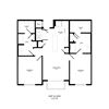 2A ANSI Floor Plan 2A ANSI Floor Plan 1,127 Sq.Ft. at Alta Grand Crossing, Texas